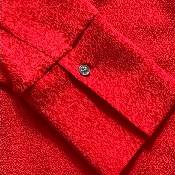 Vibrant red Vince Camuto tunic - Picture 5 of 5